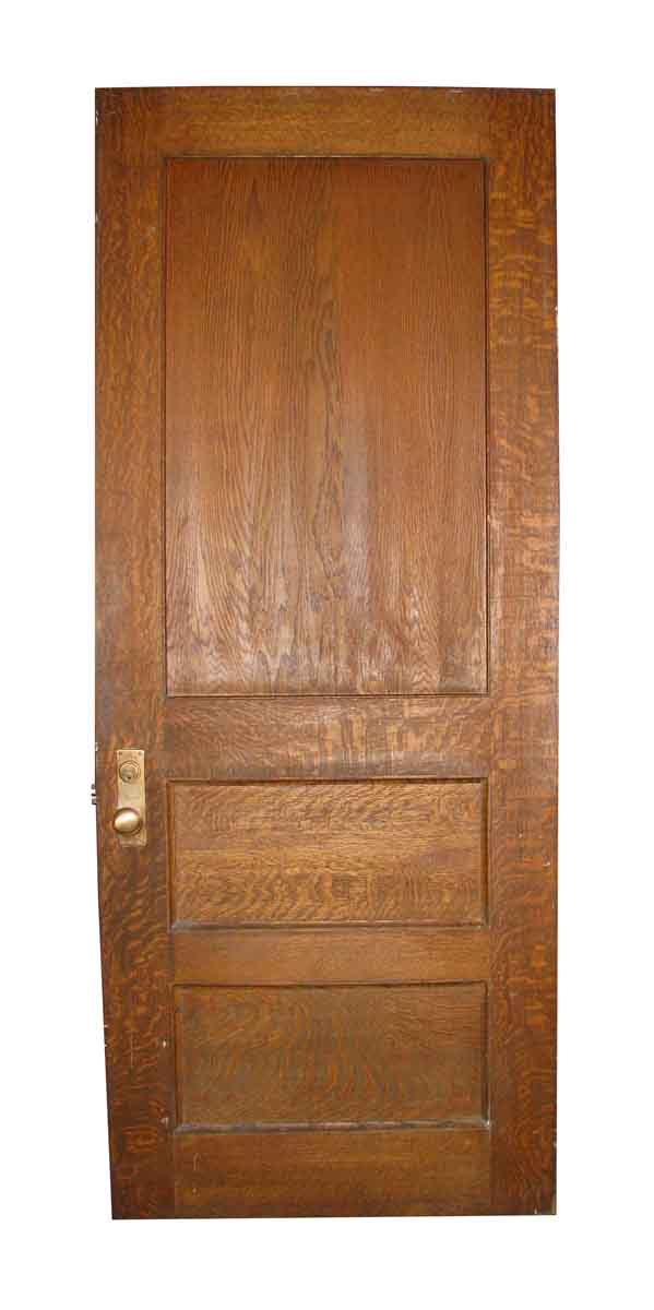 Reclaimed Oak Veneer Antique Door