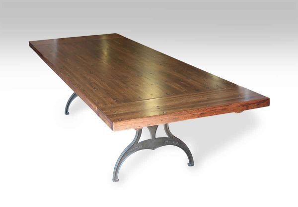 Industrial Flooring Extension Top Table with Brooklyn Legs