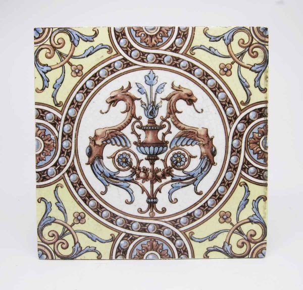 French Dragon Tile Set - Wall Tiles