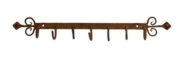Vintage Imported Wrought Iron Country Rack - Racks