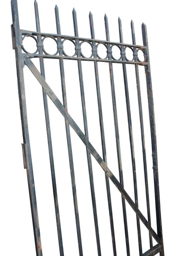 Salvaged Tall Wrought Iron Gate - Gates