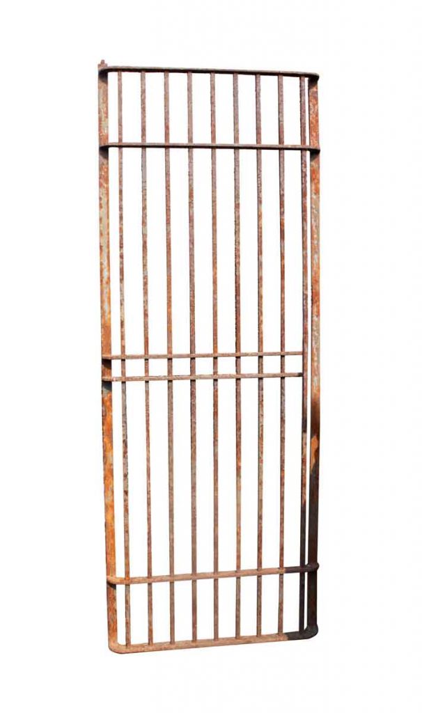 Pair of Wrought Iron Window Guards or Door Gates | Olde Good Things