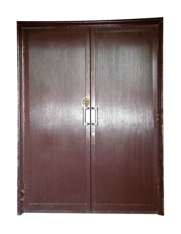 Reclaimed Aluminum Clad Art Deco Doors - Commercial Doors