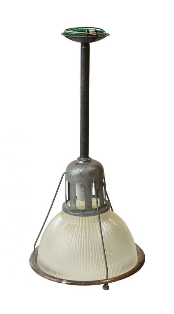 12 in. Industrial Holophane Factory Pendant Light - Industrial & Commercial