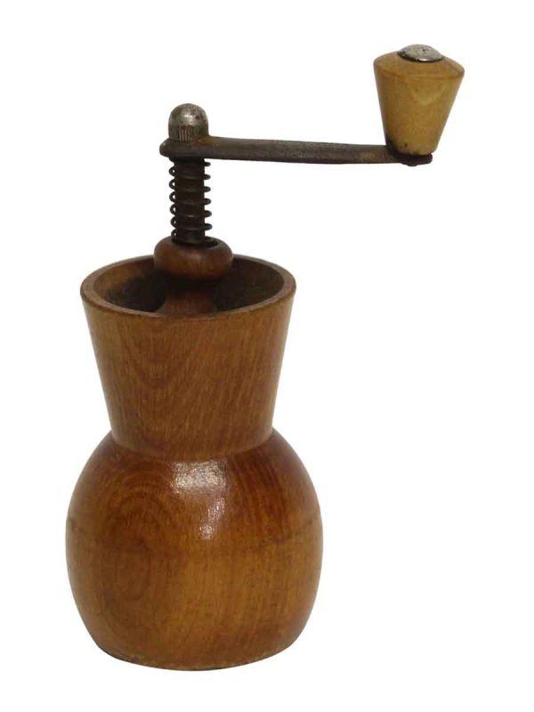 Imported Small Wooden Pepper Mill - Kitchen