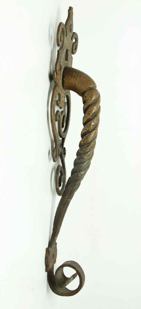 Twisted French Bronze Door Pull | Olde Good Things