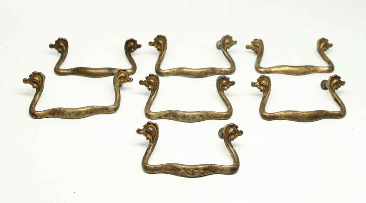 Antique French Brass Dresser Drawer Pull Olde Good Things