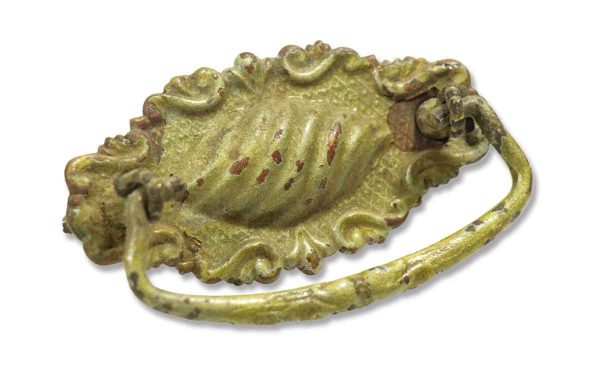 Victorian Stamped Brass Pull - Cabinet & Furniture Pulls