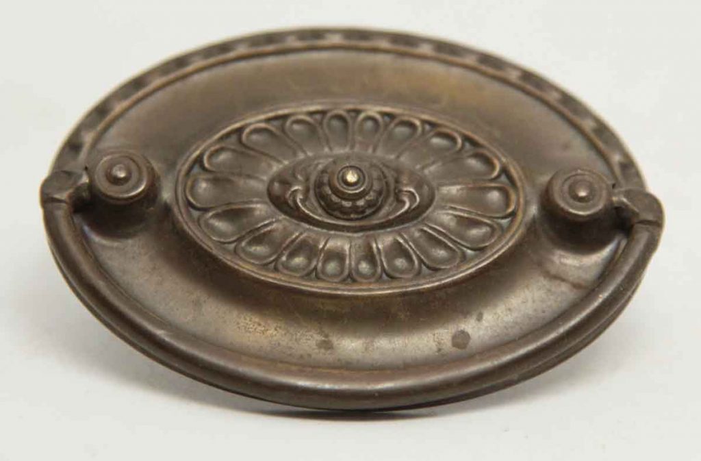 Victorian Pressed Brass Drawer Pull | Olde Good Things