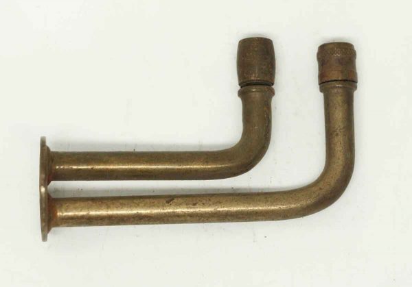 Antique Brass Double Wall Mount Hook - Single Hooks