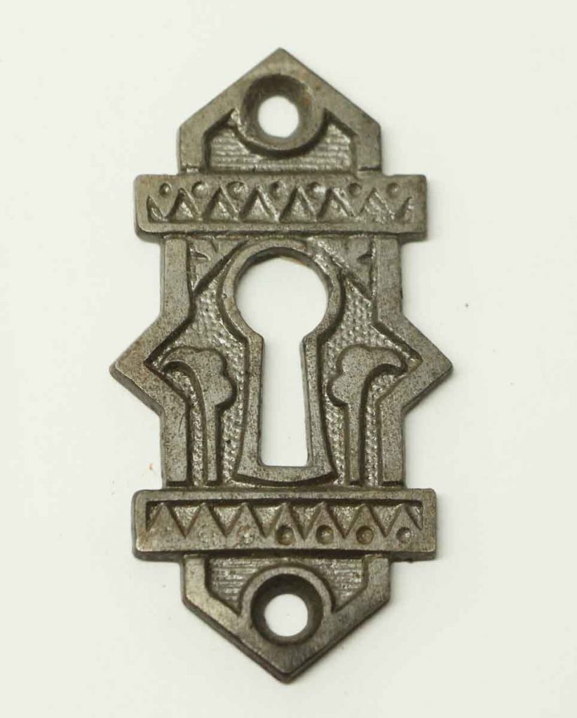 Antique Eastlake Cast Iron Key Escutcheon | Olde Good Things