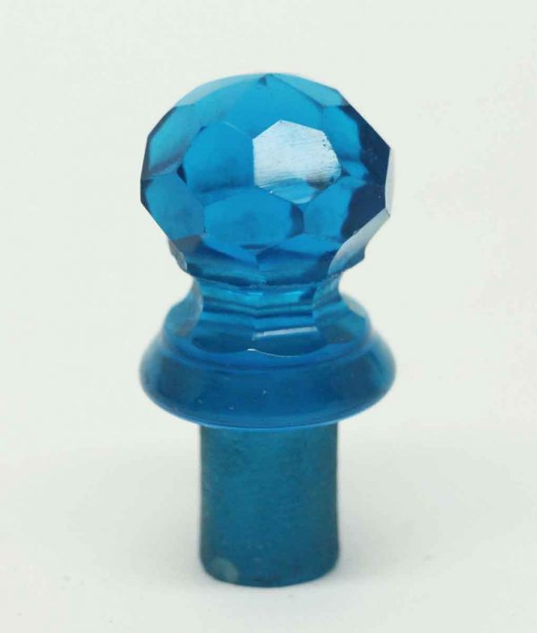Vintage Blue Glass Stopper - Bottle Stoppers