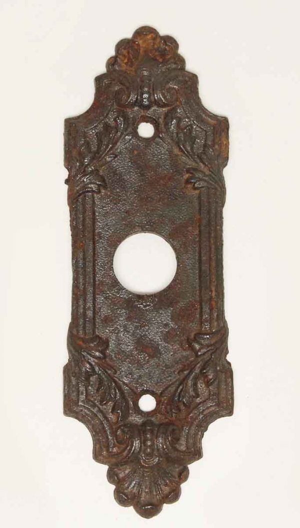 Back Plates - Antique Cast Iron Decorative Door Plate