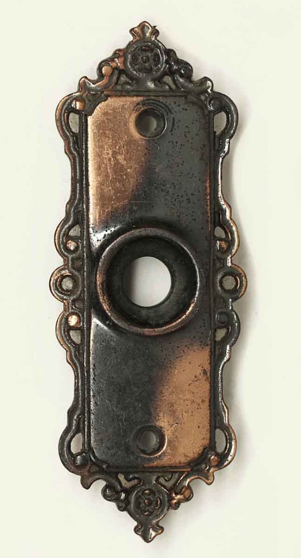 Knockers & Door Bells - Vintage Copper Washed Door Bell Cover