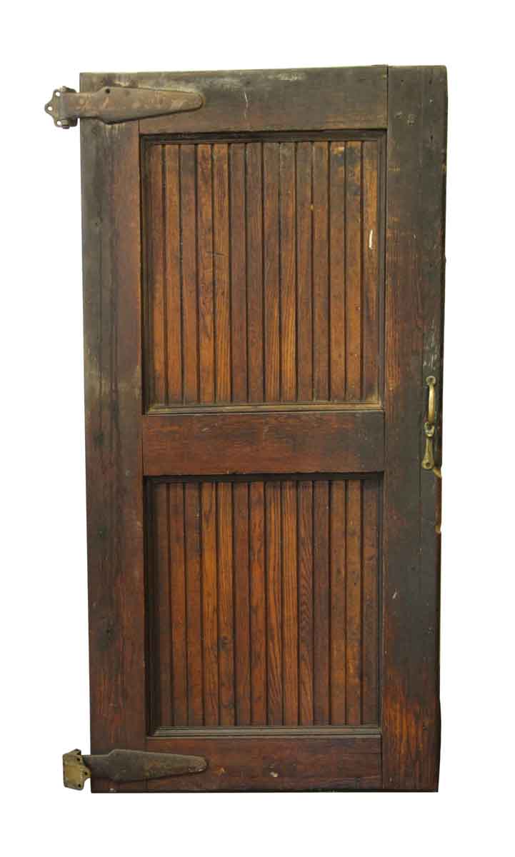 antique freezer door