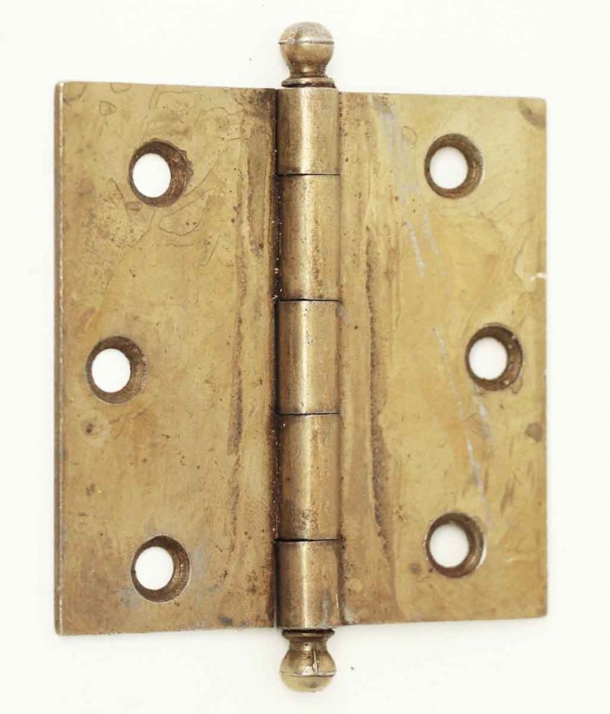 Vintage Brass Plated Steel Cabinet Hinge Olde Good Things   N251034 Vintage Brass Plated Steel Cabinet Hinge Cabinet Furniture Hinges 874x1024 