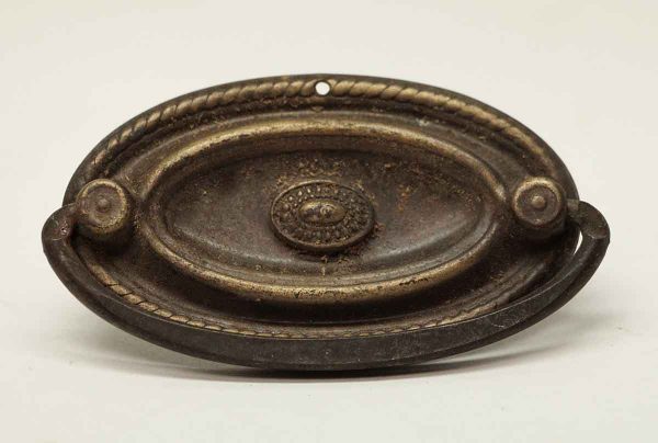Victorian Hepplewhite Brass Finish Pull - Cabinet & Furniture Pulls