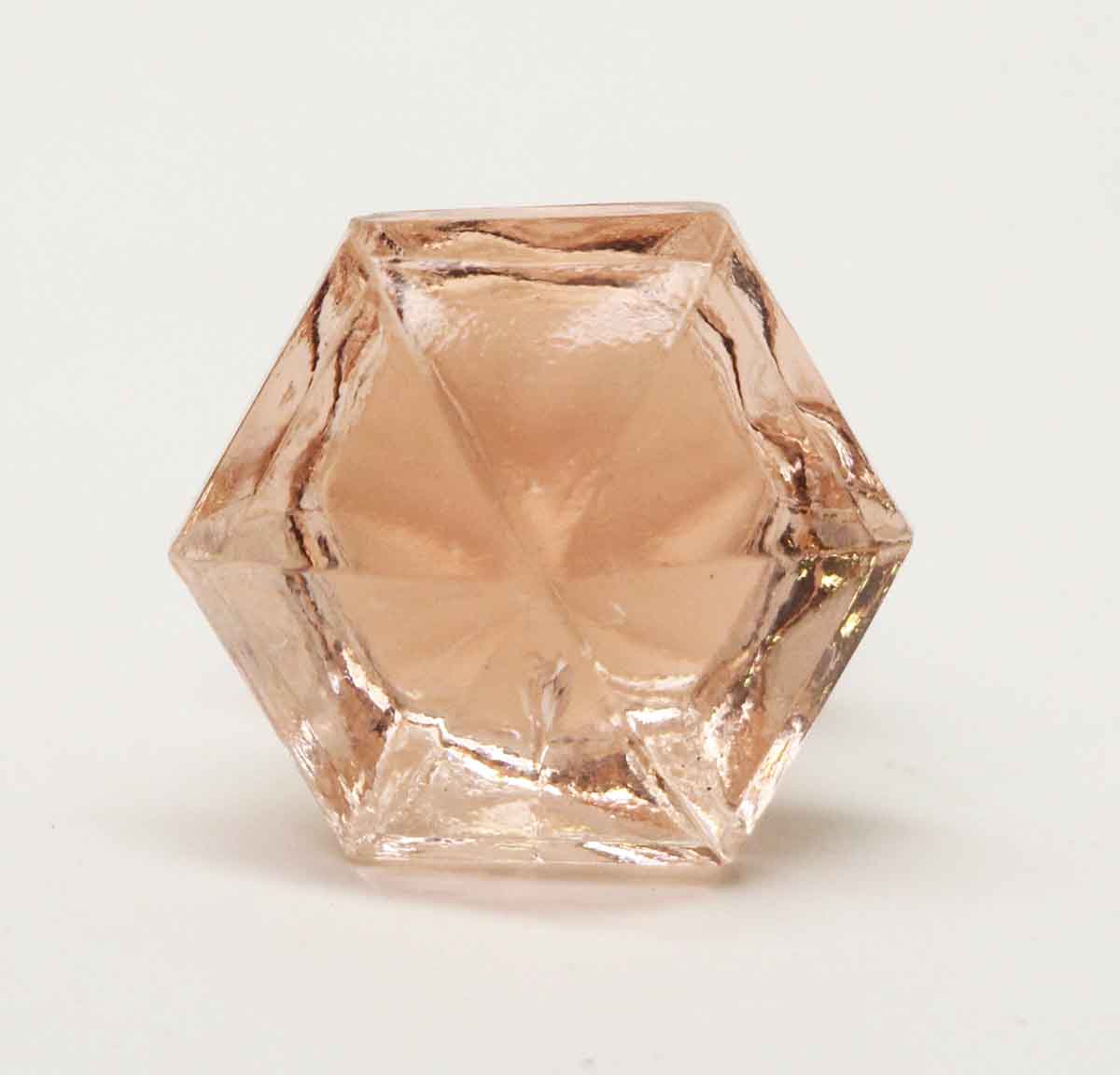 Vintage Pink Glass Stopper | Olde Good Things