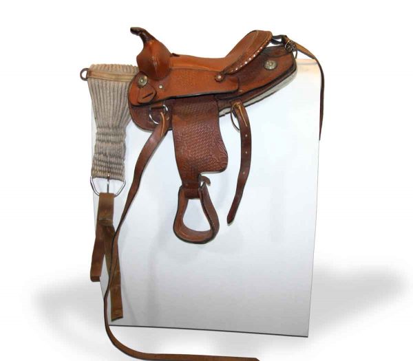 Sporting Goods - Antique Brown Horse Saddle