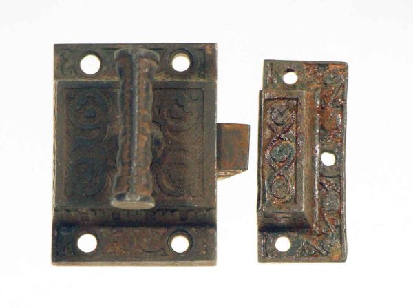 Cabinet & Furniture Latches - Iron Antique T Cabinet Latch