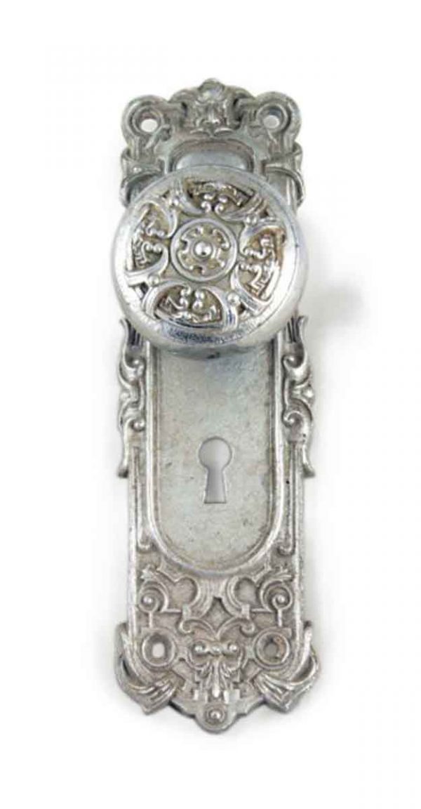 Door Knob Sets - Antique Sager Flemish Renaissance Door Knob Set