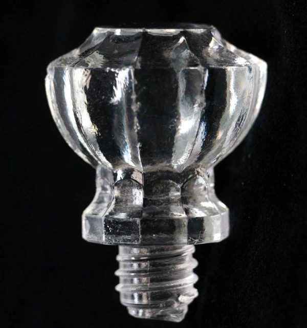 Bottle Stoppers - Fluted Clear Glass Stopper