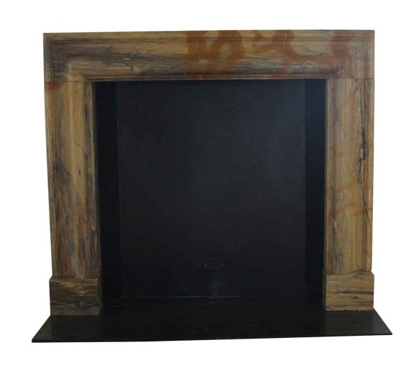 Mantels - Salvaged Waldorf Two Tone Marble Bolection Mantel