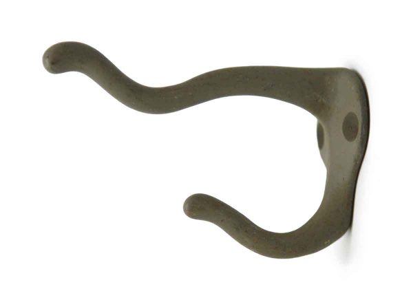 Single Hooks - Vintage Double Arm Cast Iron Hook