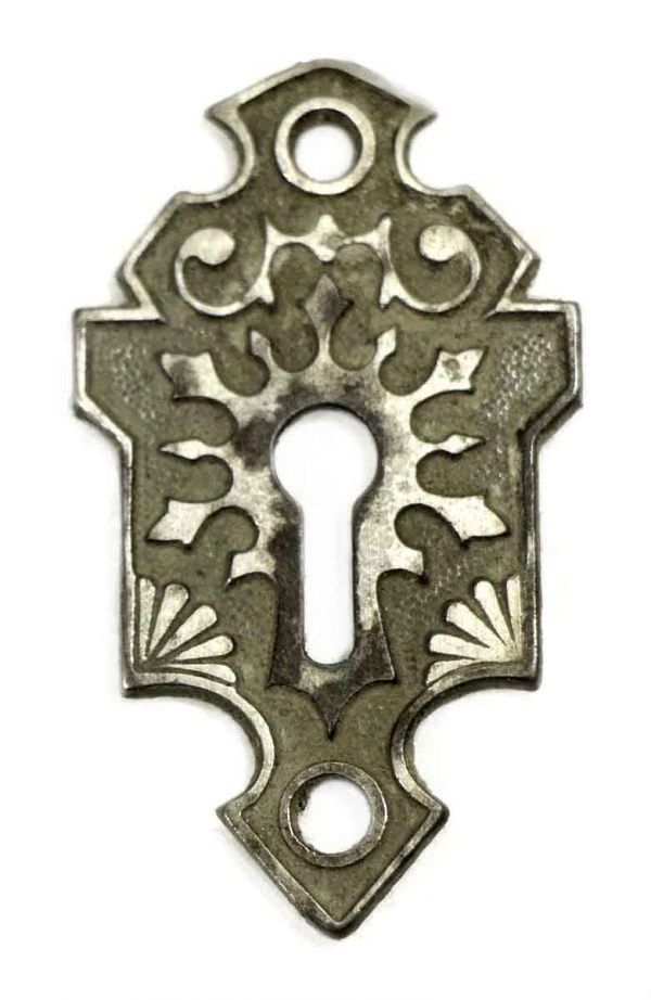 Keyhole Covers - Antique Gothic Cast Iron Key Hole Cover