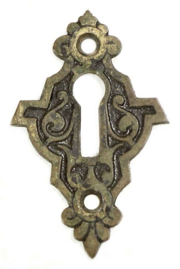 Keyhole Covers - Antique Ornate Iron Key Hole Cover