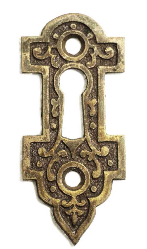 Keyhole Covers - Antique Victorian Ornate Key Hole Cover