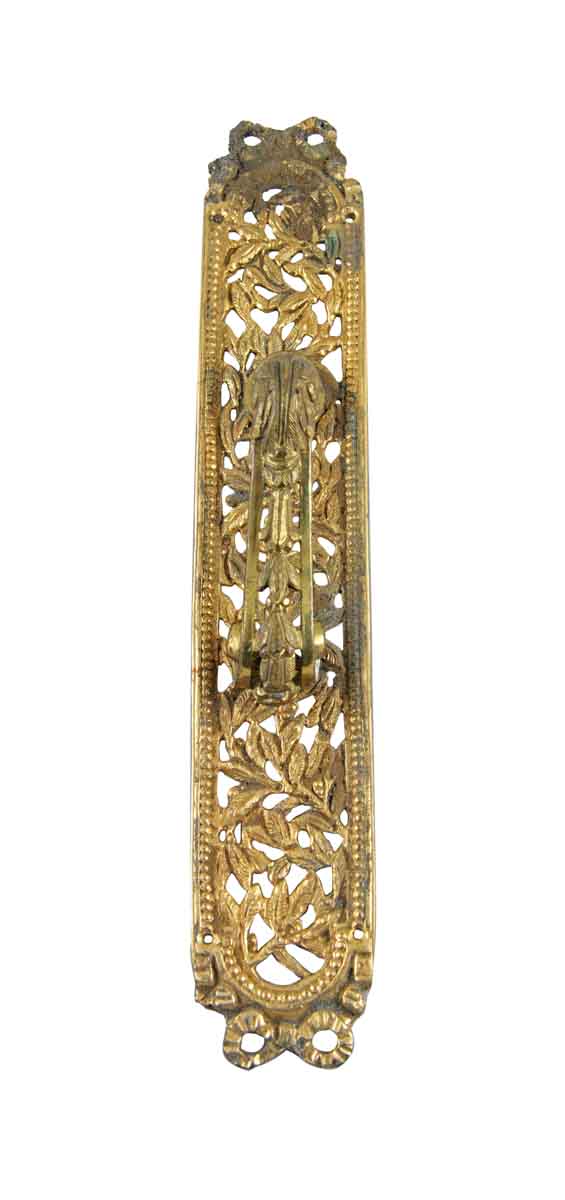Levers - Ornate Brass Lever Knob Set
