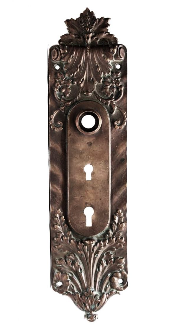Back Plates - Italian Renaissance Back Plate with Two Keyholes