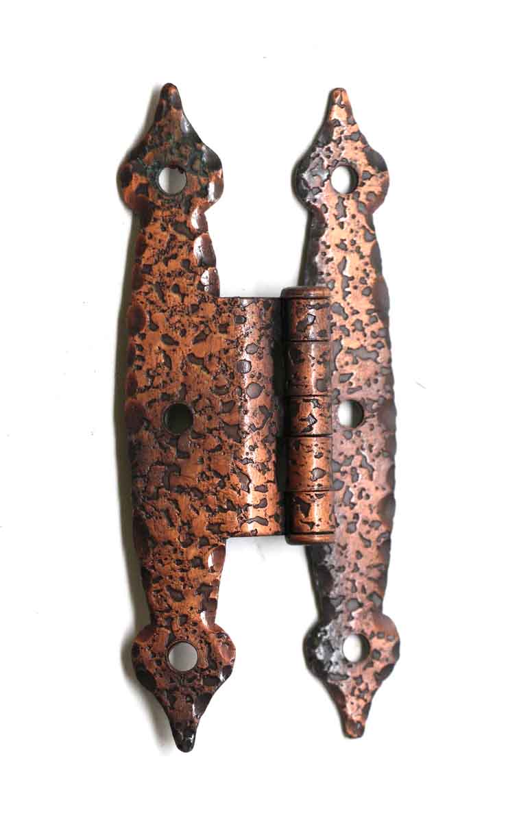 Hammered Copper Iron Cabinet Hinge | Olde Good Things