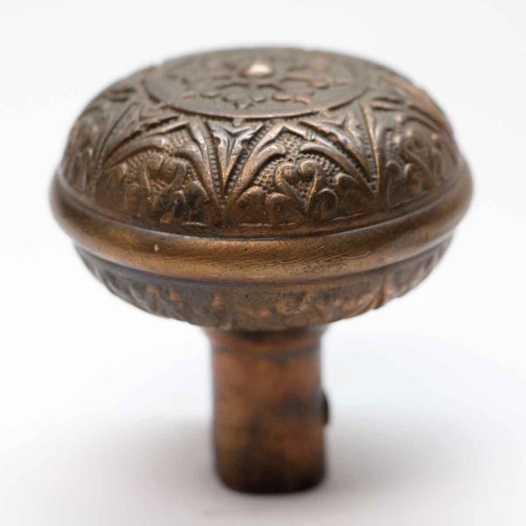 Antique Branford Grecian Bronze Door Knob | Olde Good Things