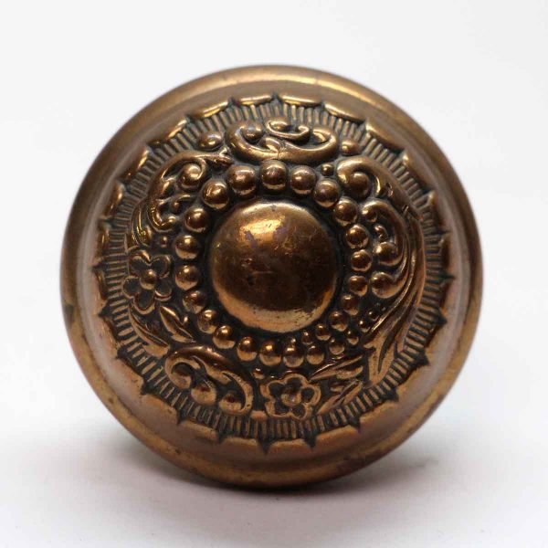 Door Knobs - Polished Bronze Asymmetrical Arabian Door Knob
