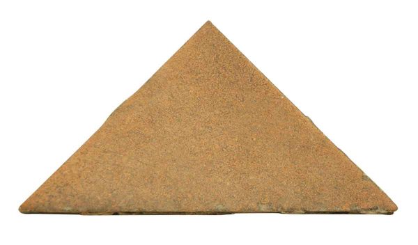 Floor Tiles - Matte Brown Triangular Tile