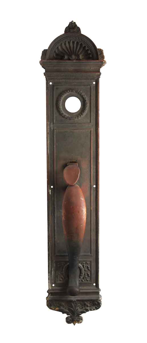 Door Pulls - Large Bronze Exterior Yale Door Pulls