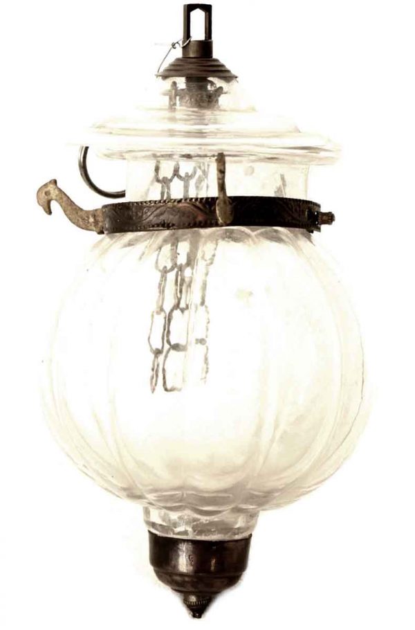 Wall & Ceiling Lanterns - Traditional Petite Bell Jar with Griffin Details
