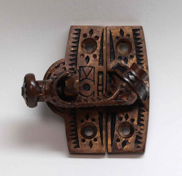 Window Hardware - Antique Bronze Window Lock