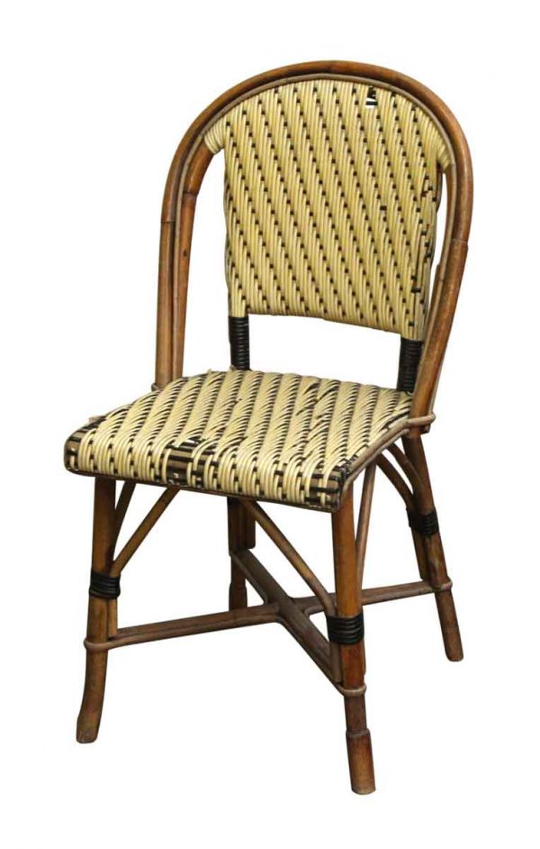 Seating - Wicker & Wood Frame Chair
