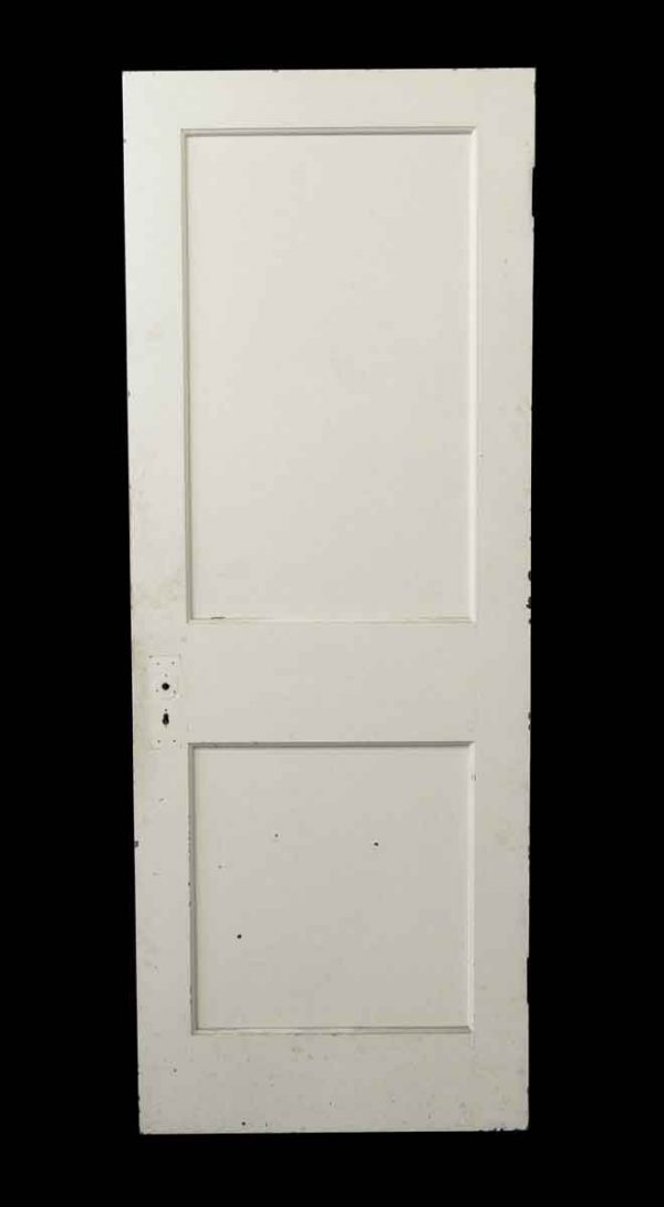 Standard Doors - 2 Panel White Wooden Door