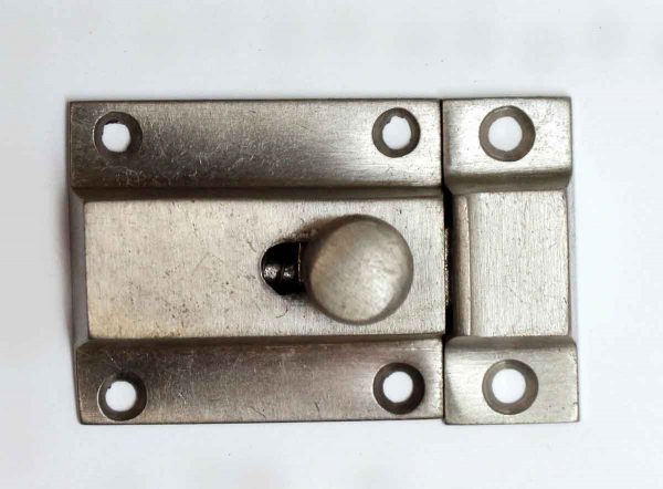 Cabinet & Furniture Latches - Vintage Brushed Steel Cabinet Latch