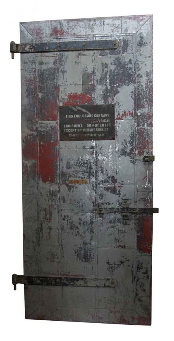 Commercial Doors - Distressed Vintage Fire Door