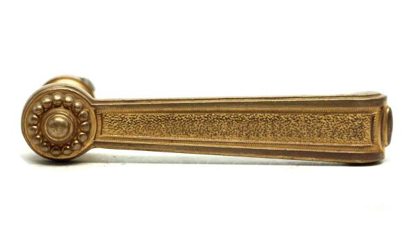 Levers - Single Gilded Bronze Lever Door Knob