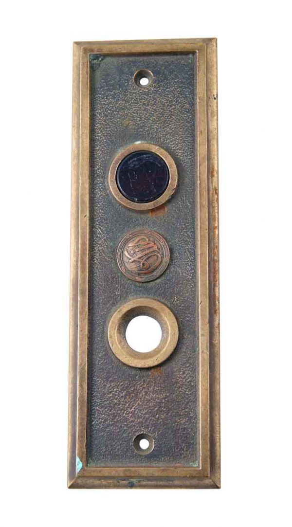 Elevator Hardware - Cast Bronze Otis Elevator Indicator Plate with Lens