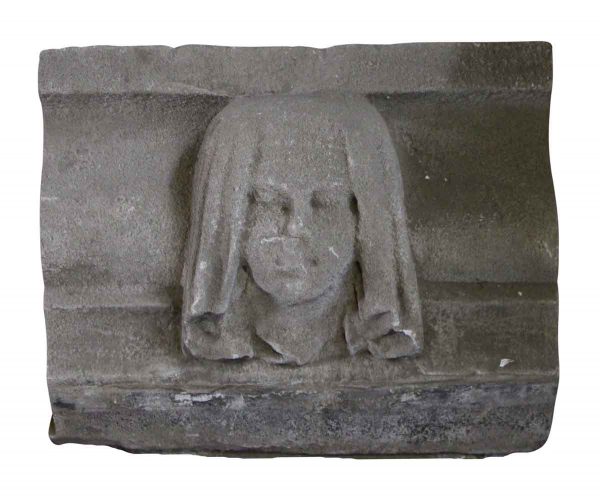Stone & Terra Cotta - Salvaged Figural Woman Stone
