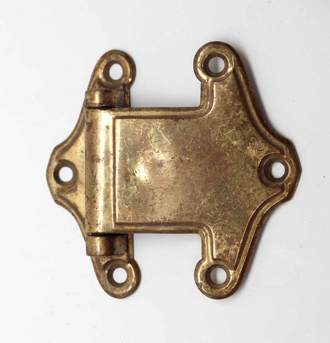 Vintage Brass Cabinet Offset Ice Box Hinge Olde Good Things
