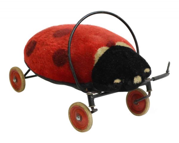 Children's Items - Vintage Ladybug Wheely