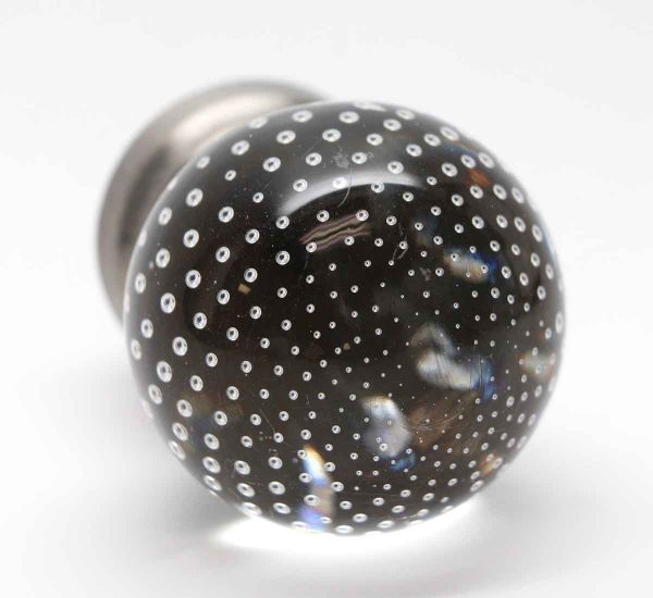 Door Knobs - Pierpont Manufactured Glass Bubbled Knob